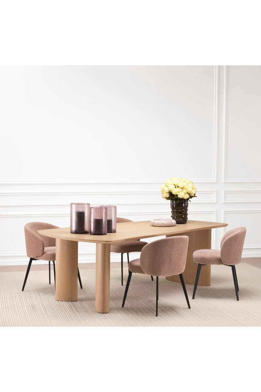 Scandinavian Oak Dining Table S | Eichholtz Bergman | Oroa.com