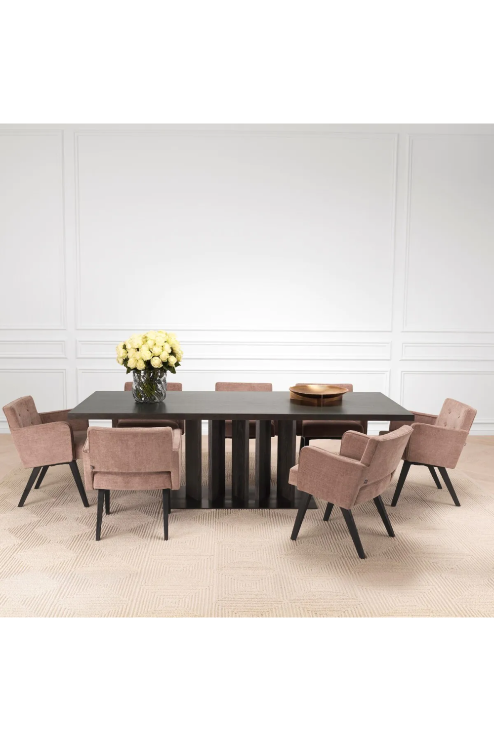 Brown Oak Dining Table | Eichholtz Julius | Oroa.com