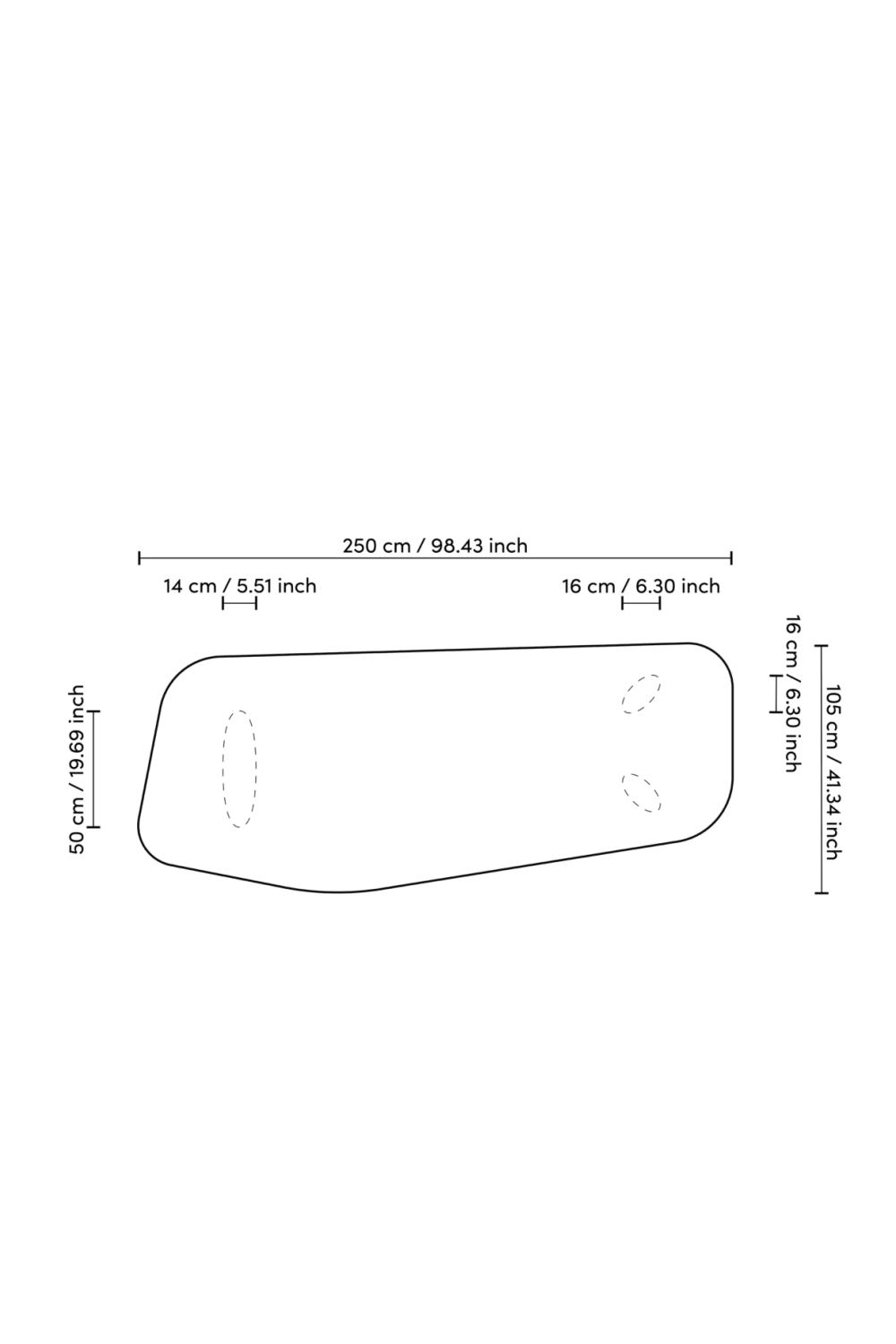 Free Form Oak Dining Table | Eichholtz Flemings | Oroa.com