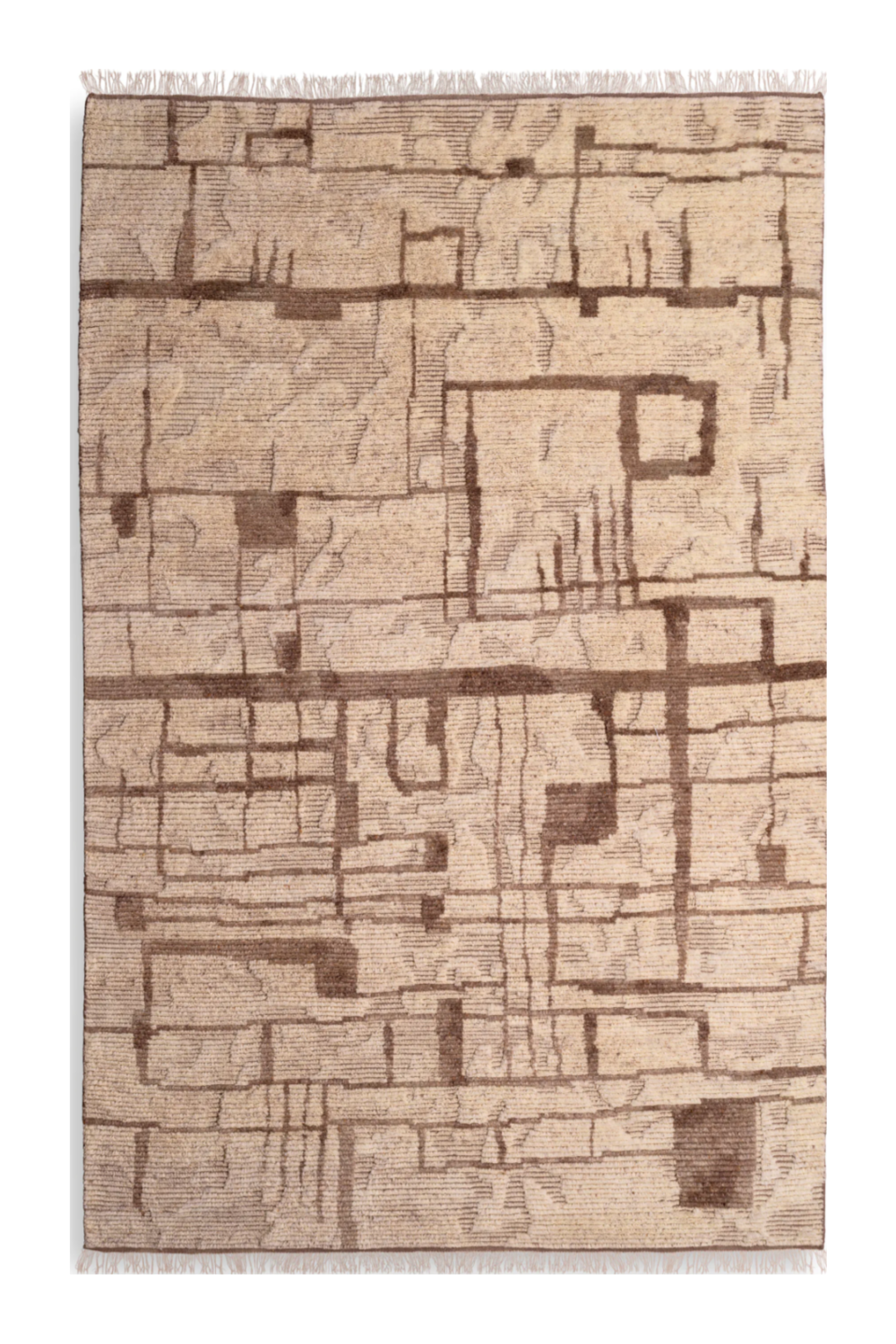 Hand-Knotted Brown Wool Carpet | Eichholtz Limitless | Oroa.com