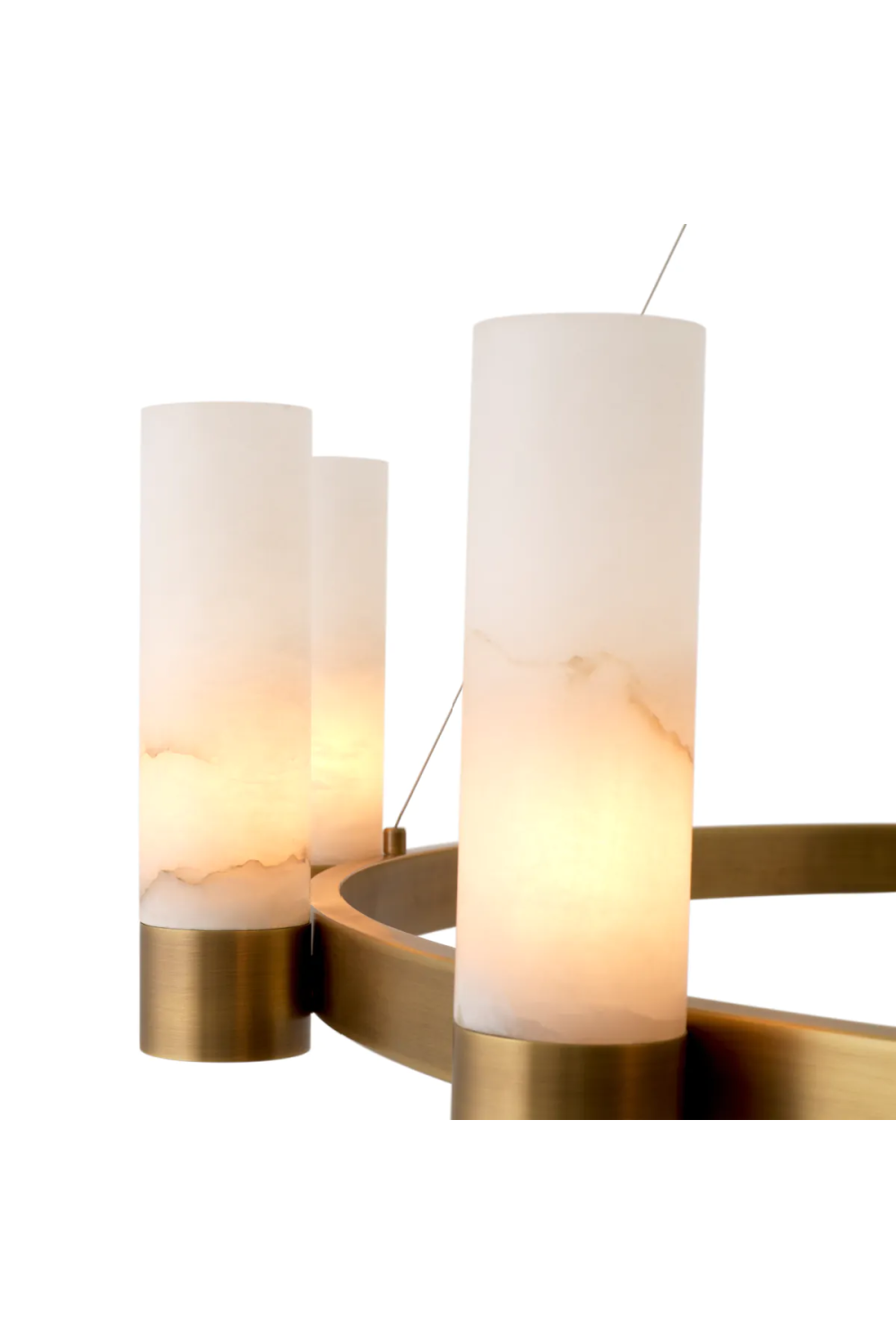 Alabaster Cylinders Chandelier | Eichholtz Castro | Oroa.com