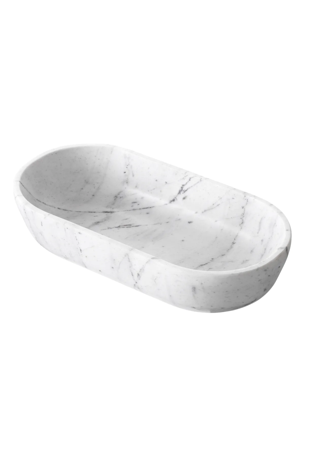 White Marble Bowl | Eichholtz Terrebonne | Oroa.com