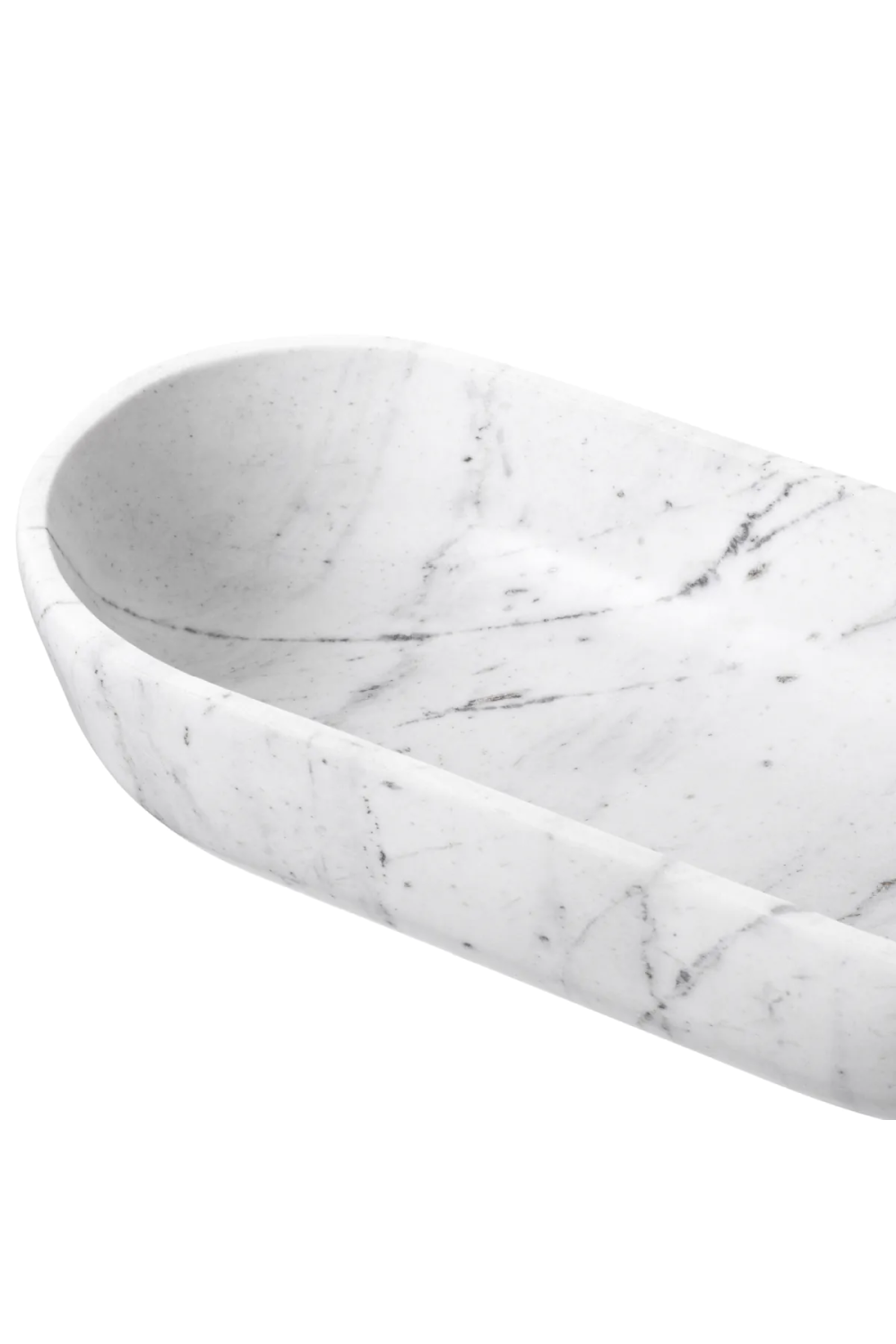 White Marble Bowl | Eichholtz Terrebonne | Oroa.com