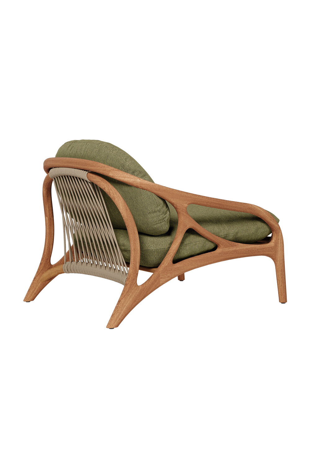 Teak Outdoor Lounge Chair | Morpho By Tomorrowland Vime | Oroa.com