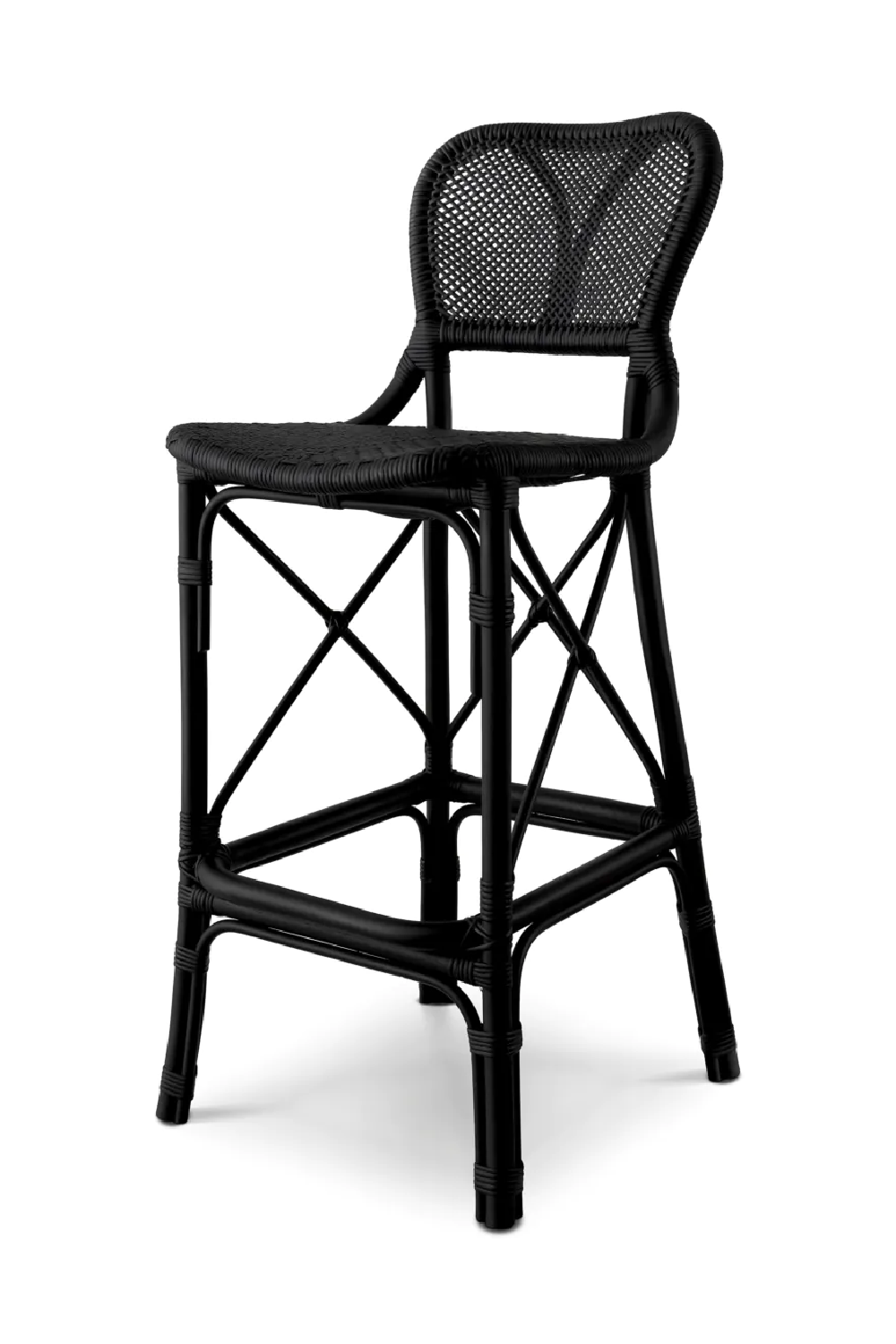 Rattan Bar Stool | Eichholtz Colony | Oroa.com