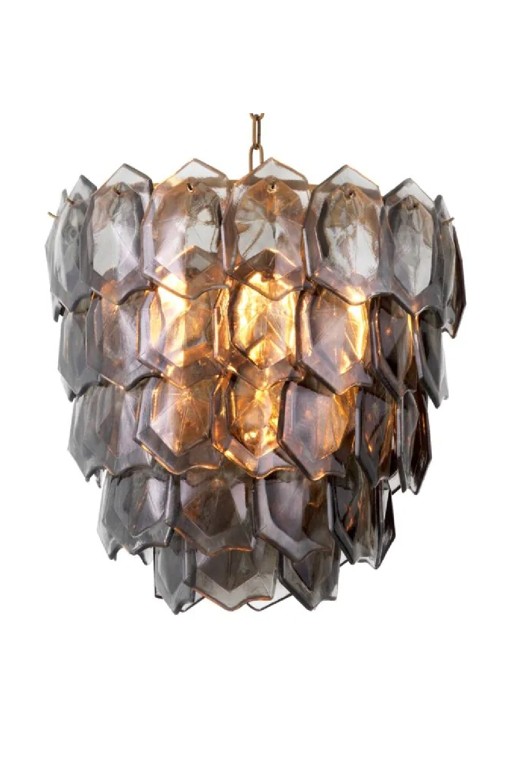 Handmade Glass Tiered Chandelier | Eichholtz Elias | Oroa.com