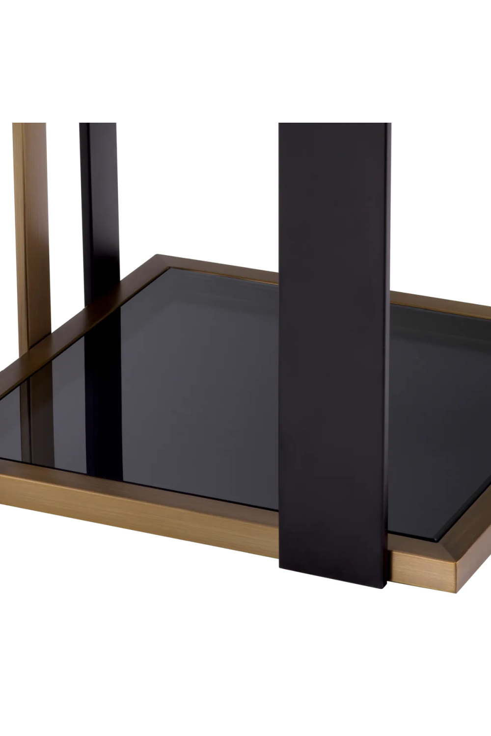 Black Glass Side Table | Eichholtz Clio | Oroa.com