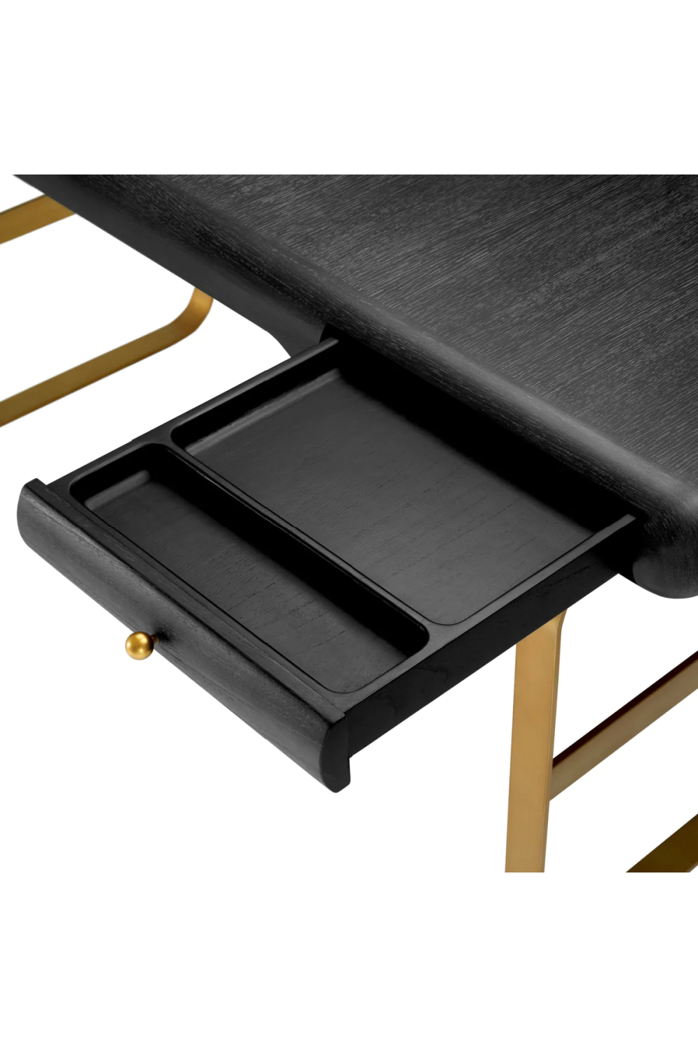 Gray Oak 2-Drawer Desk | Eichholtz Nathaniel | Oroa.com