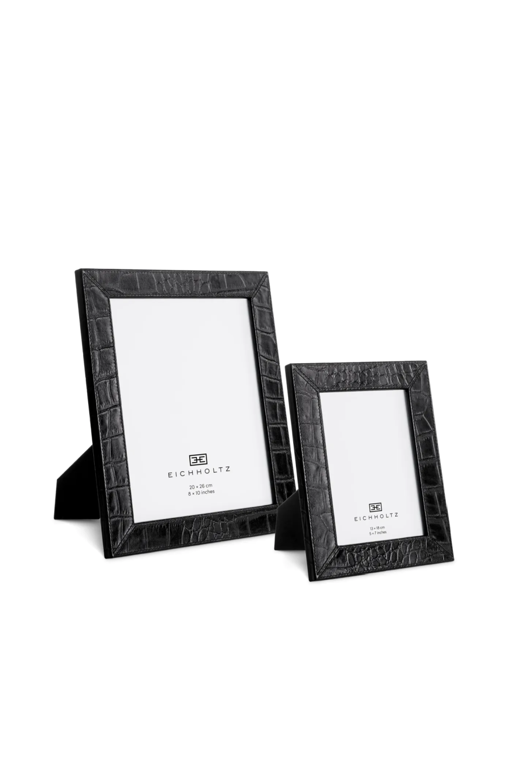 Croco Embossed Leather Picture Frames (2) | Eichholtz Scaleo | Oroa.com