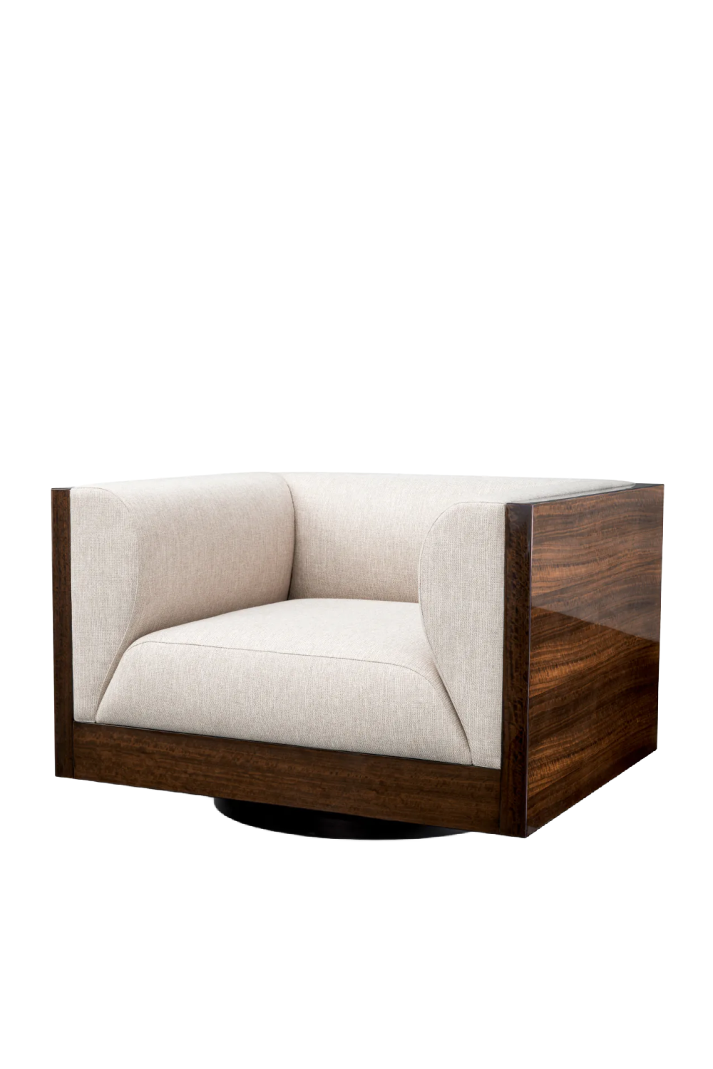 Eucalyptus Veneer Swivel Chair | Eichholtz Sebastian | Oroa.com