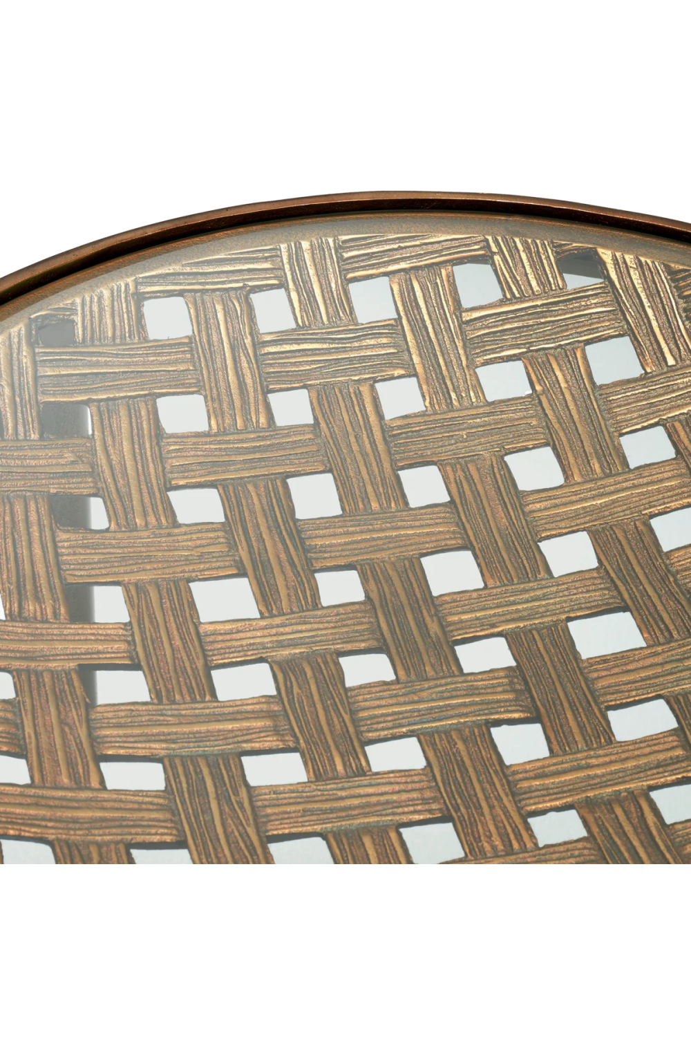 Woven Design Side Table | Eichholtz Sorrento | Oroa.com