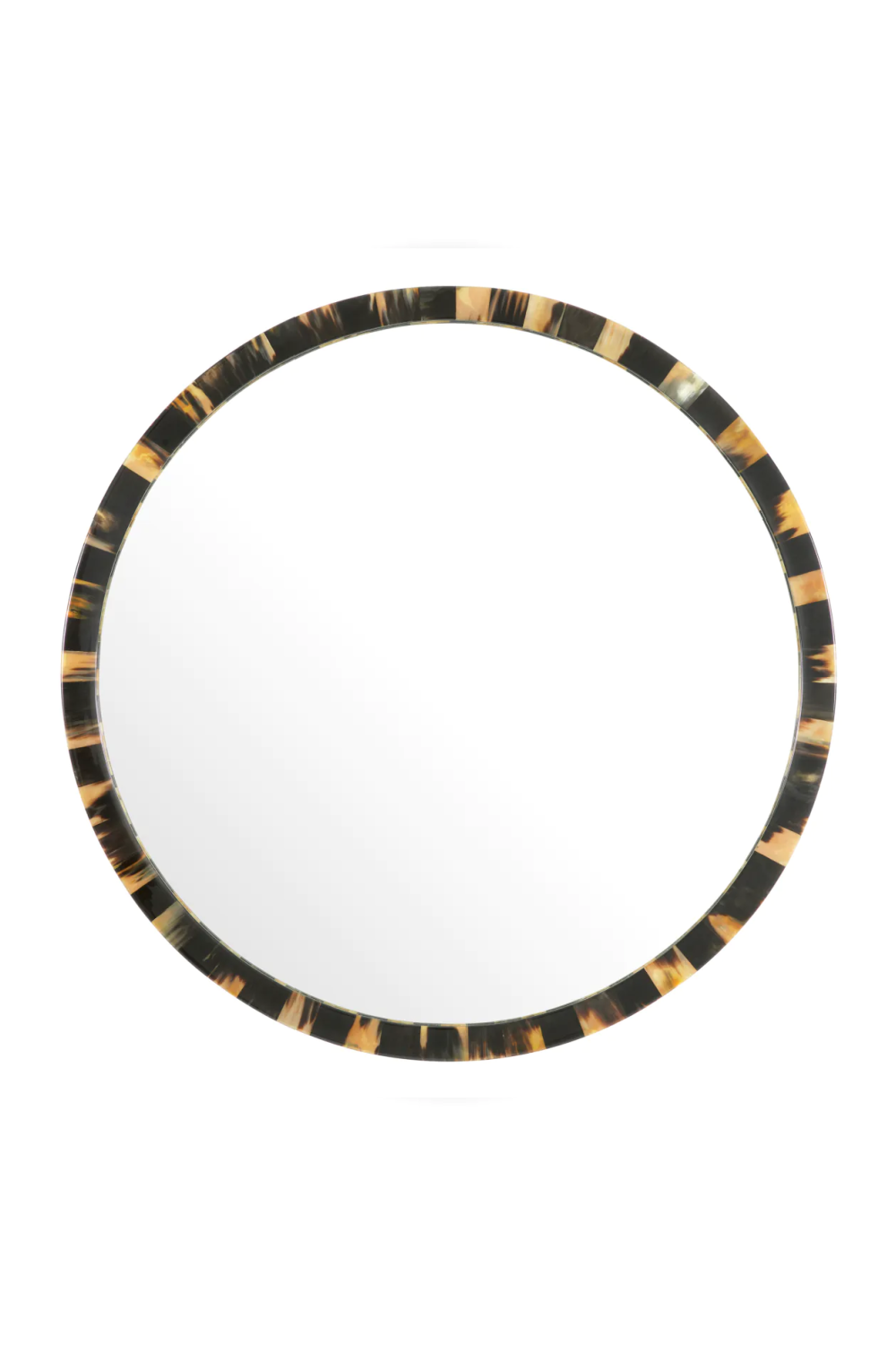 Natural Horn Oval Mirror XL | Eichholtz Saint Jerome | Oroa.com