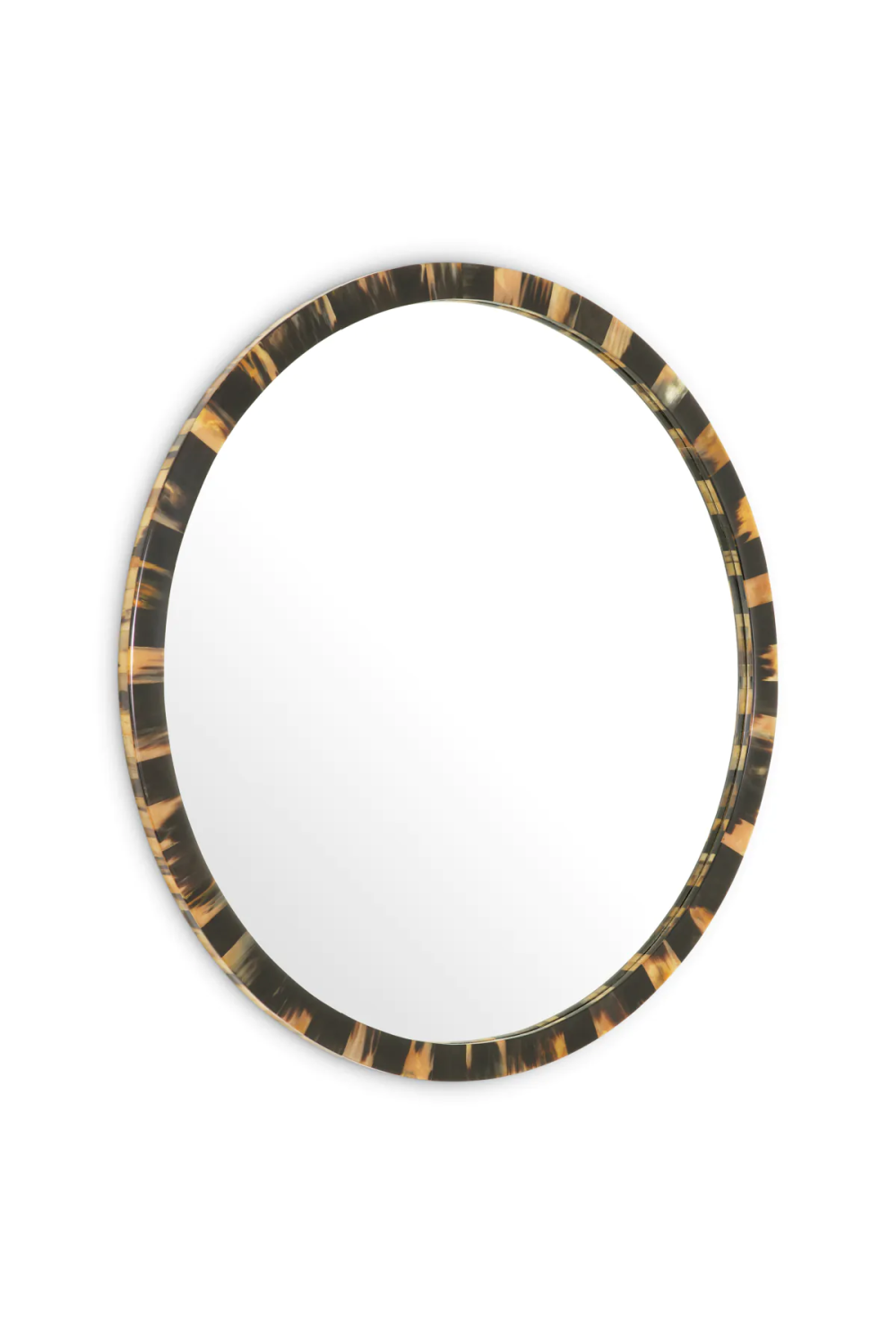 Natural Horn Oval Mirror XL | Eichholtz Saint Jerome | Oroa.com