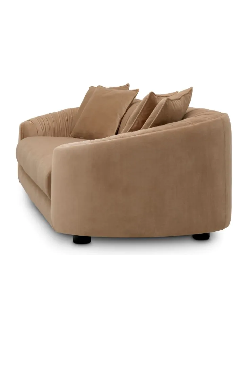 Brown Pleated Sofa | Eichholtz Jameson | Oroa.com