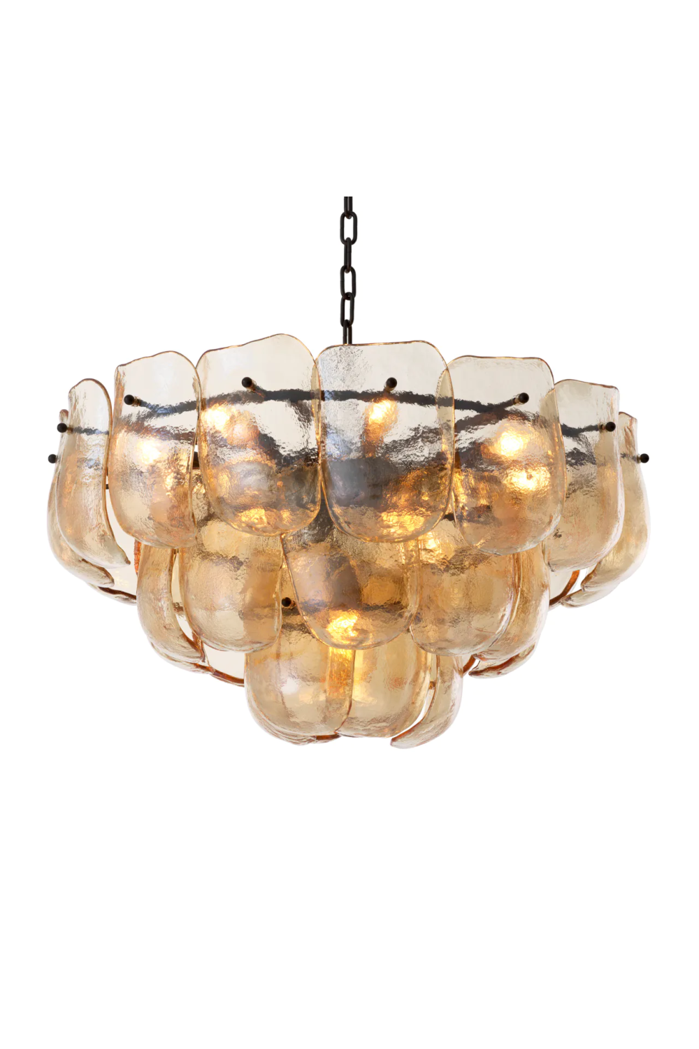 Glass Sheets Tiered Chandelier | Eichholtz Gustave | Oroa.com