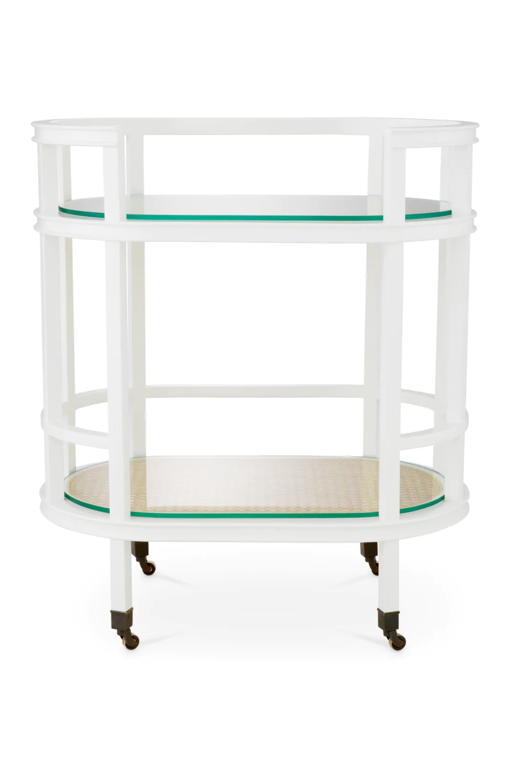 Natural Cane Oblong Trolley | Eichholtz Bahamas | Oroa.com