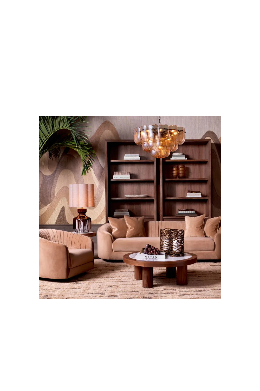 Brown Wool Carpet | Eichholtz Coralie | Oroa.com