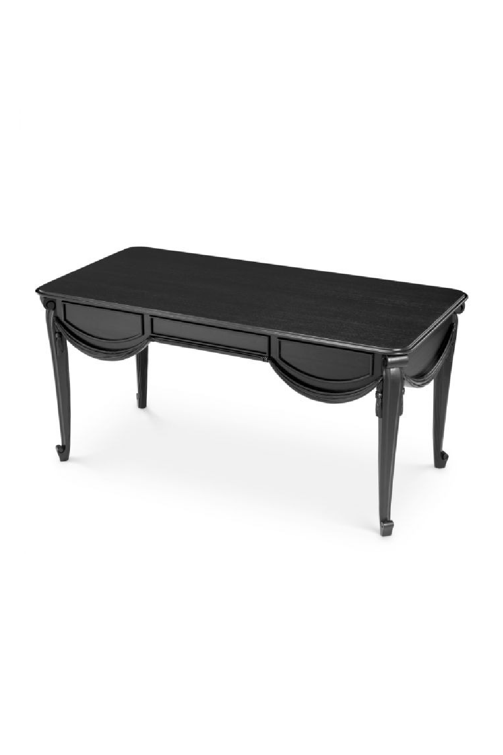 Black Carved Desk | Eichholtz Zafiro | Oroa.com
