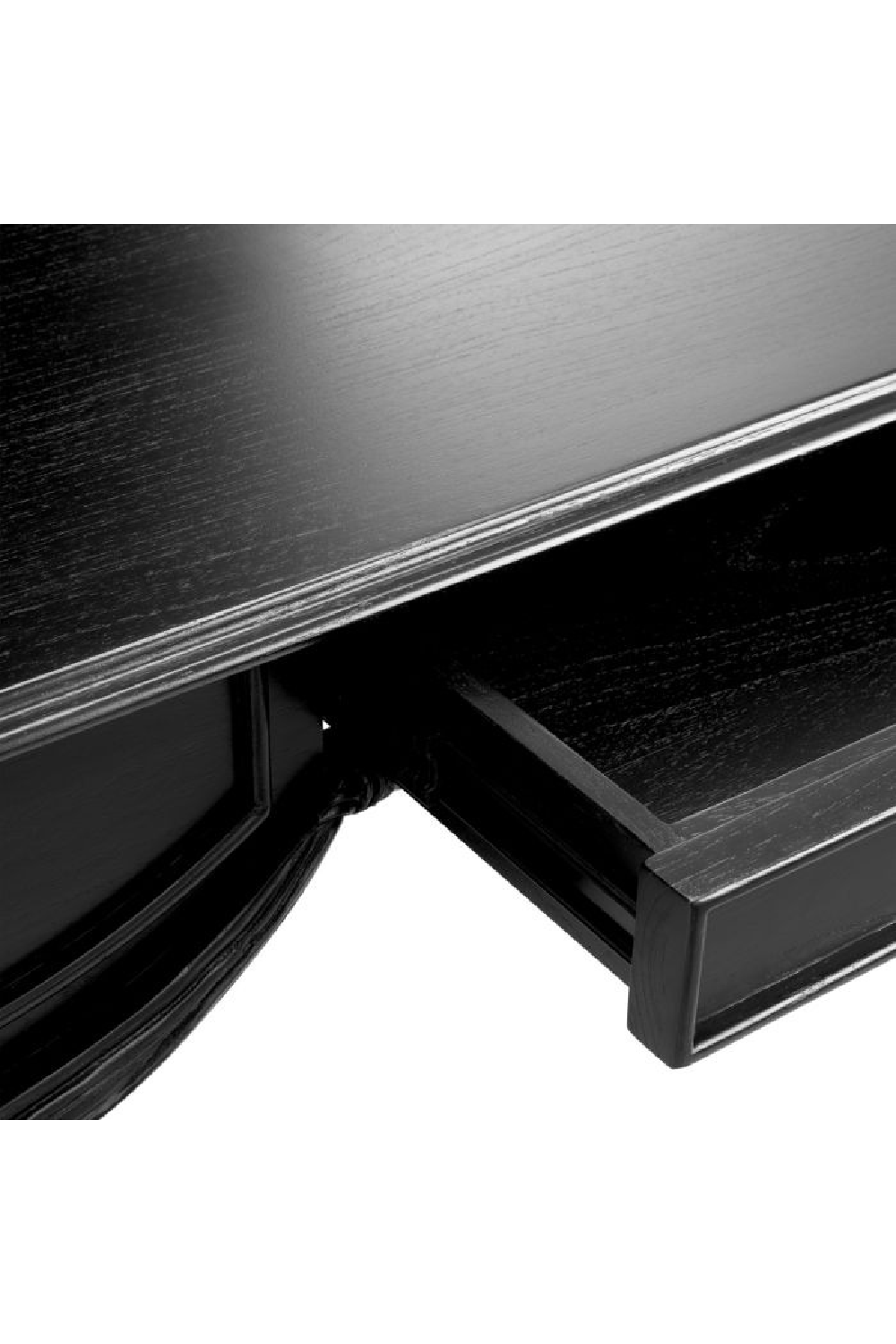 Black Carved Desk | Eichholtz Zafiro | Oroa.com