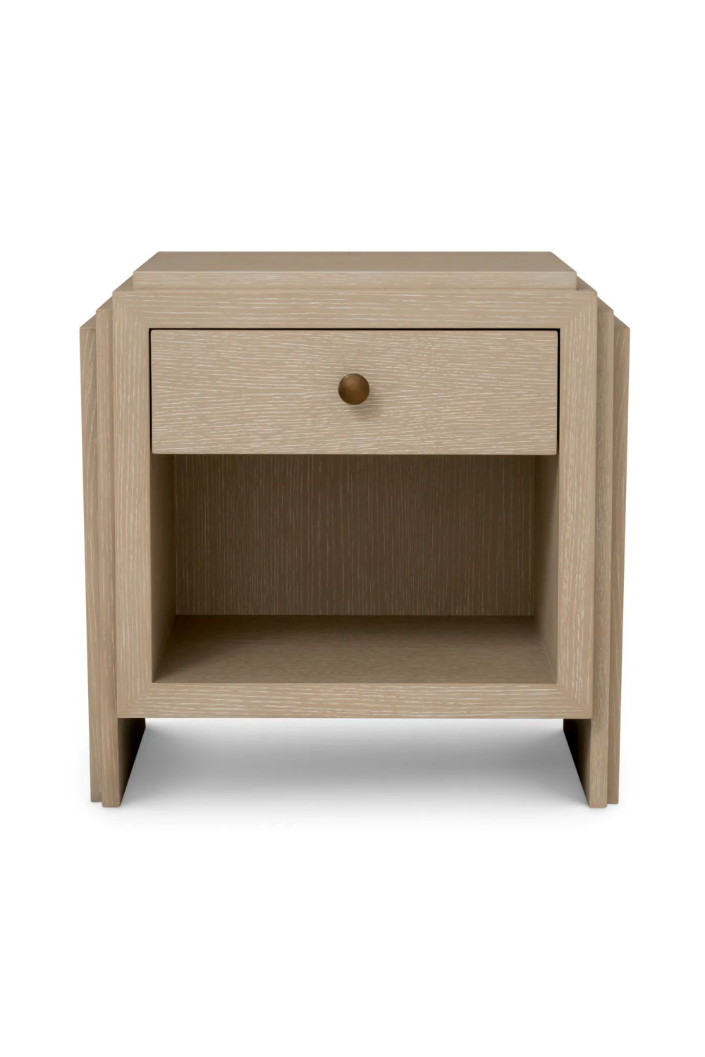 1-Drawer Oak Nightstand | Eichholtz ArtDeco | Oroa.com