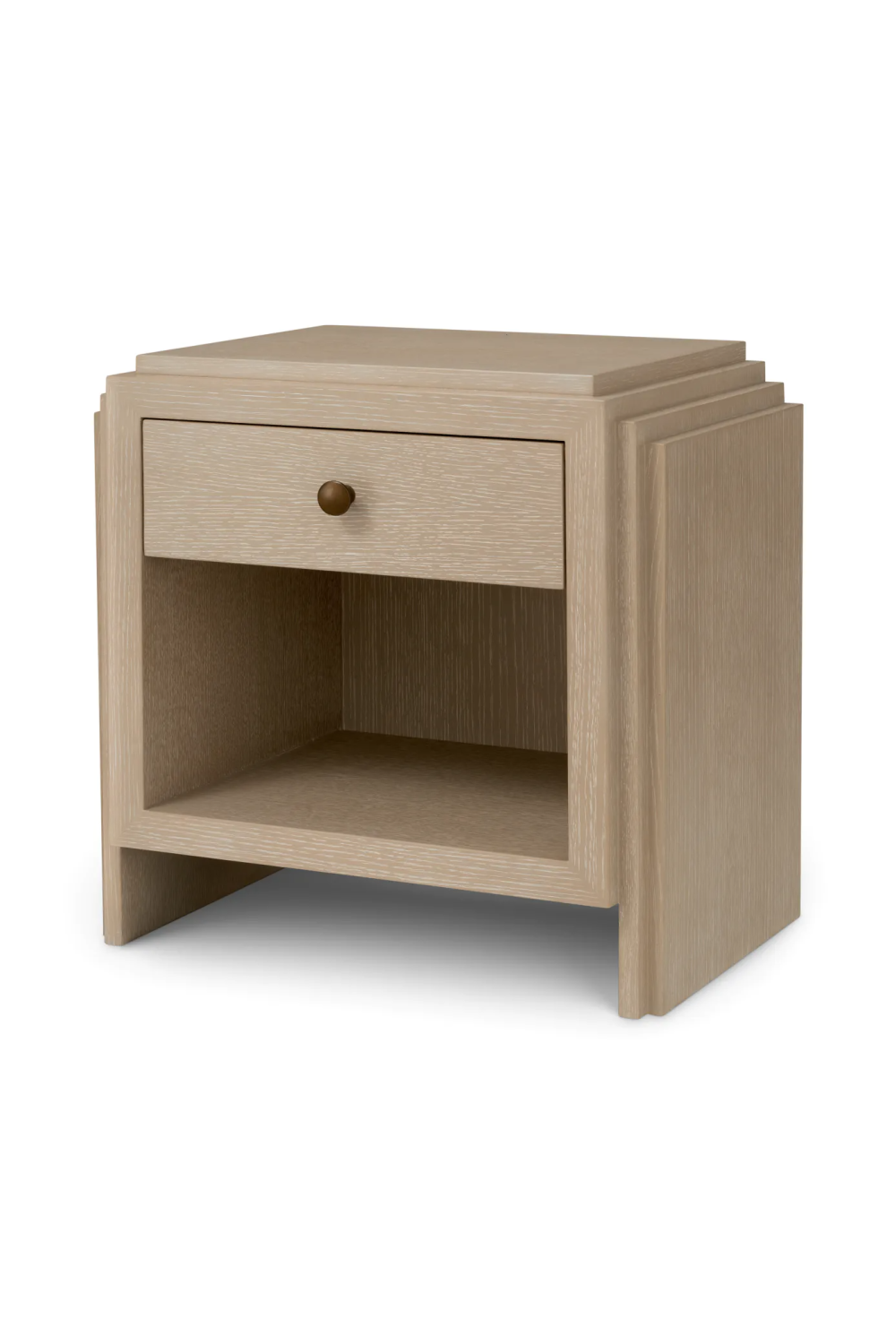 1-Drawer Oak Nightstand | Eichholtz ArtDeco | Oroa.com