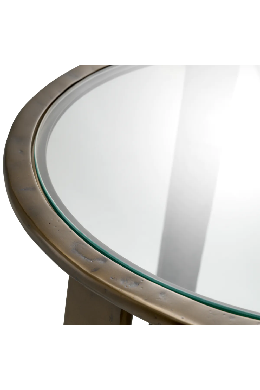 Aluminum Round Side Table | Eichholtz Cambronne | Oroa.com