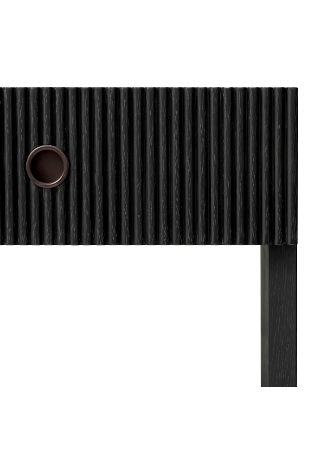 Ribbed Wood 1-Drawer Nightstand | Eichholtz Dimitrios | Oroa.com