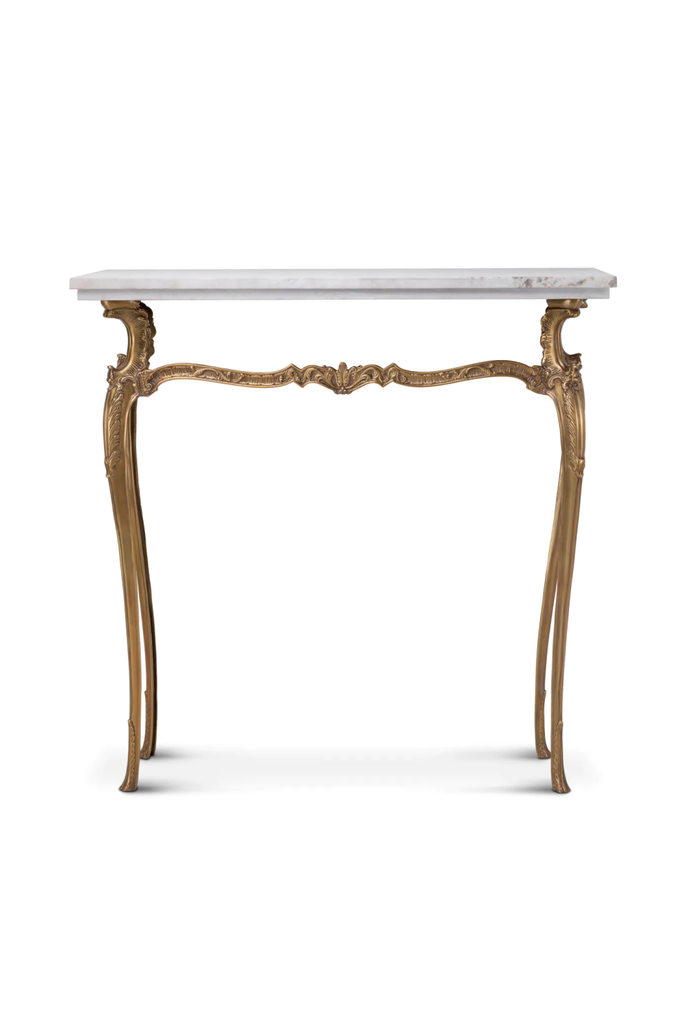 Carved Vintage Brass Console Table | Eichholtz Fabiola | Oroa.com