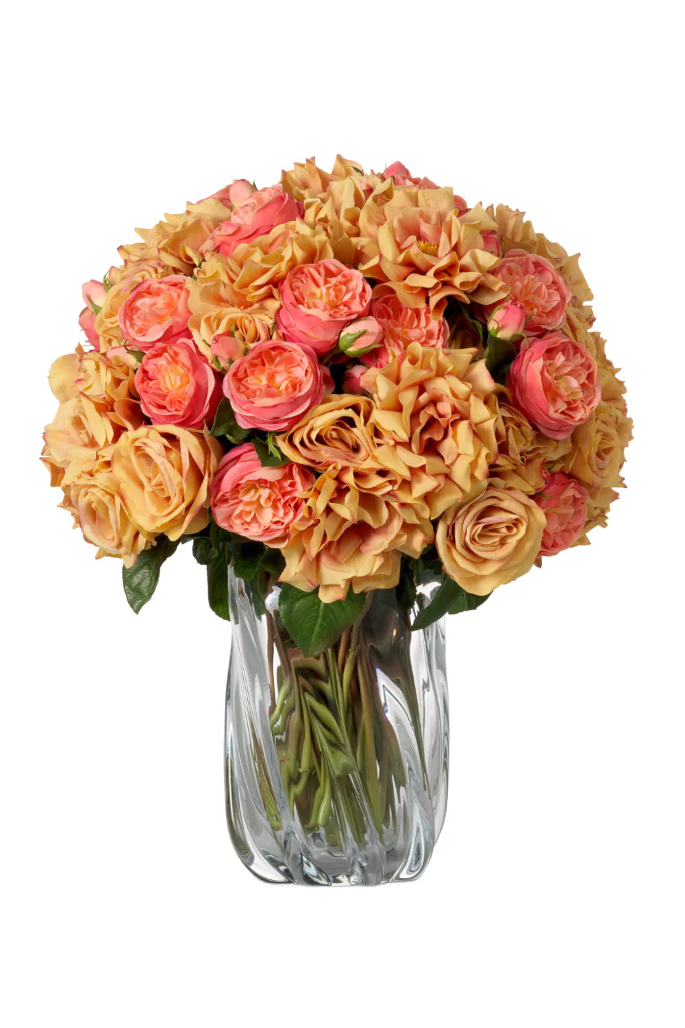 Artificial Garden Roses Bouquet (72pcs) | Eichholtz Roses | Oroa.com