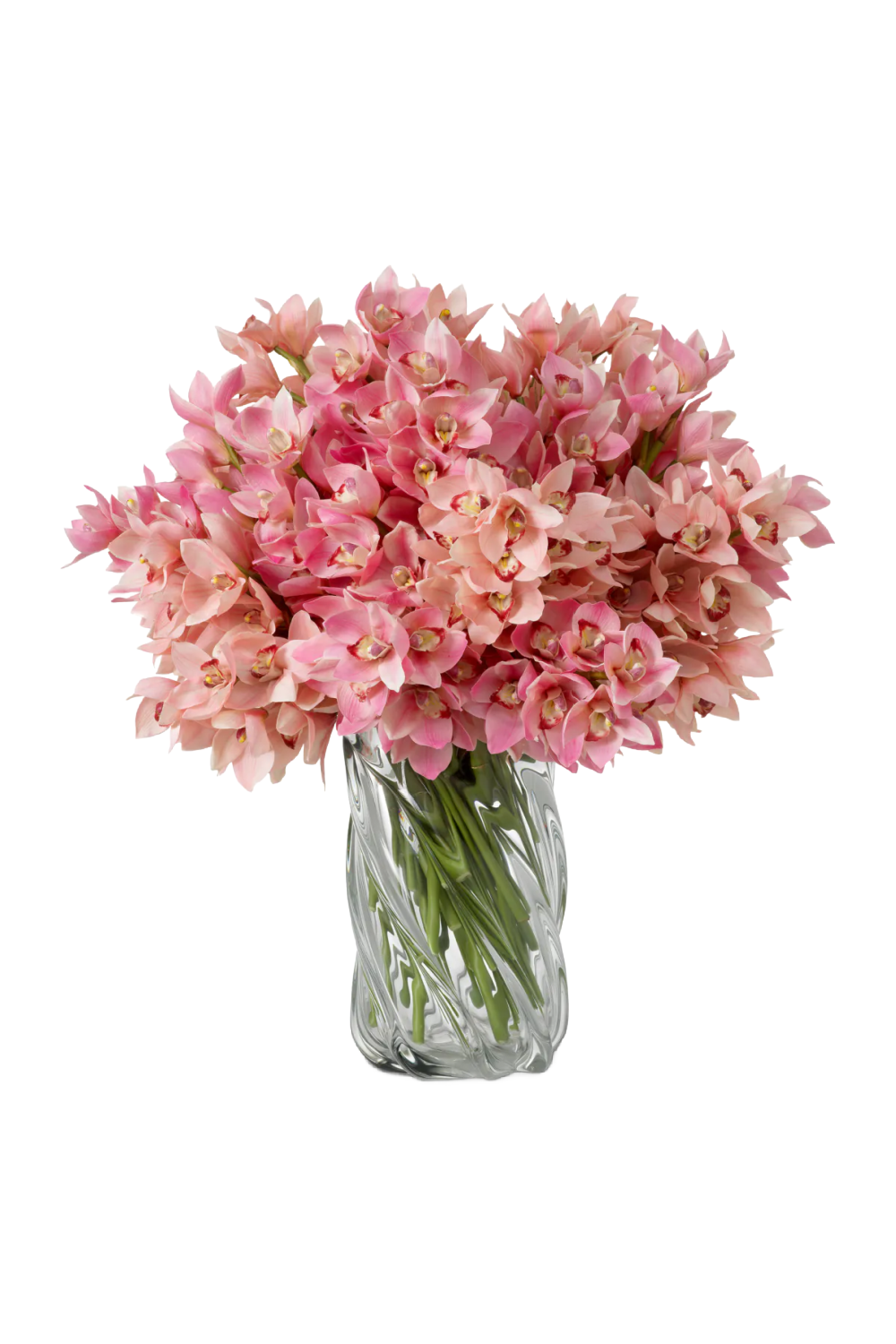 Pink Artificial Orchids Bouquet (36pcs) | Eichholtz Cymbidium | Oroa.com