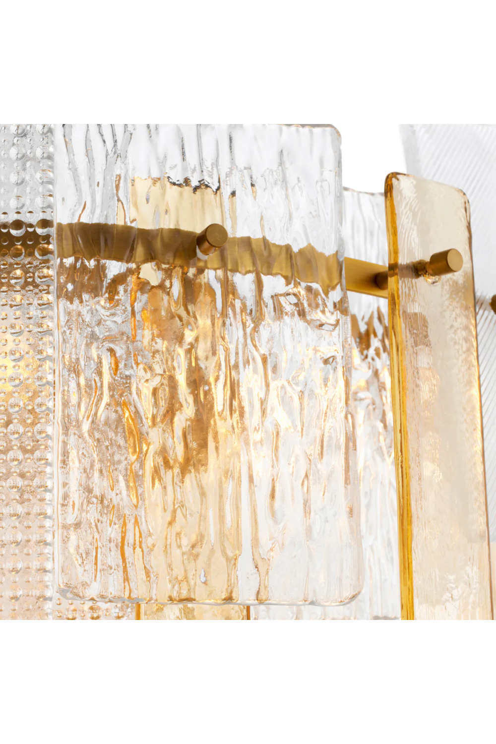 Textured Glass Chandelier | Eichholtz Cassiano | Oroa.com