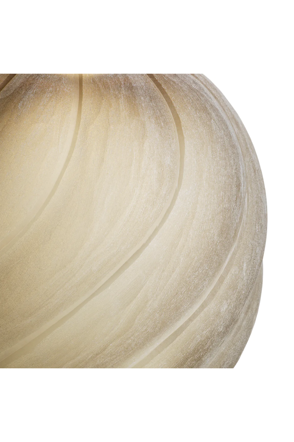 Frosted Light Brown Vase | Eichholtz Sicilia | Oroa.com