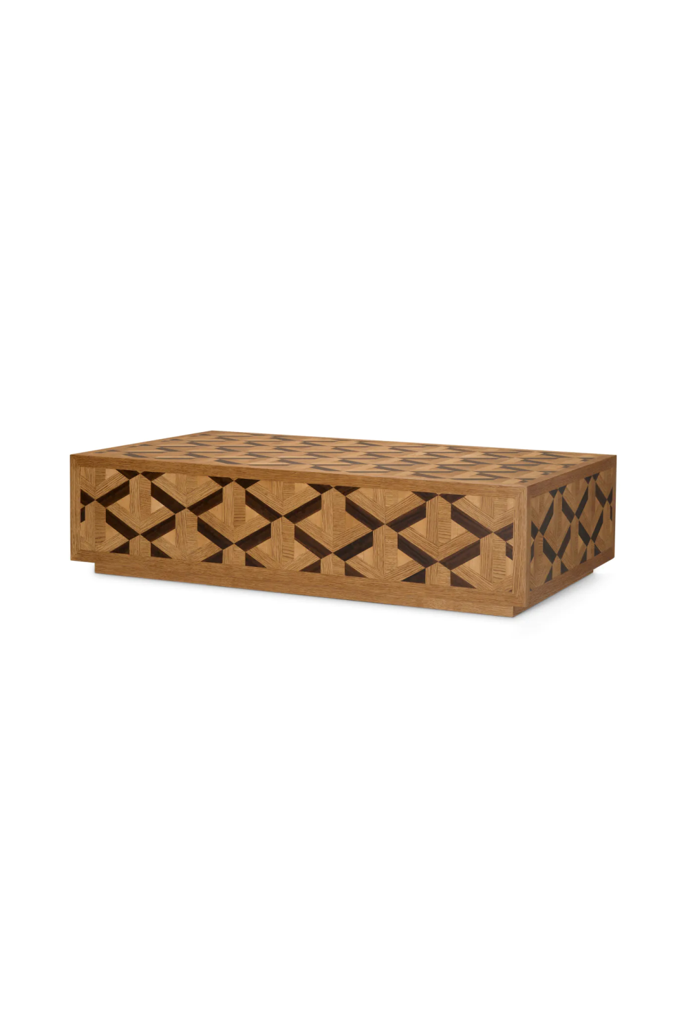 Oak Veneer Inlay Coffee Table | Eichholtz Rubicon | Oroa.com