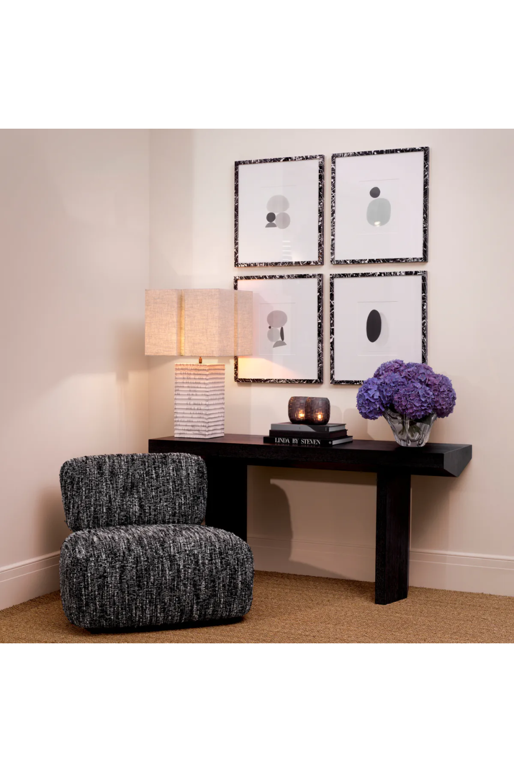 Abstract Minimalist Artwork Set (4) | Eichholtz Prints | Oroa.com