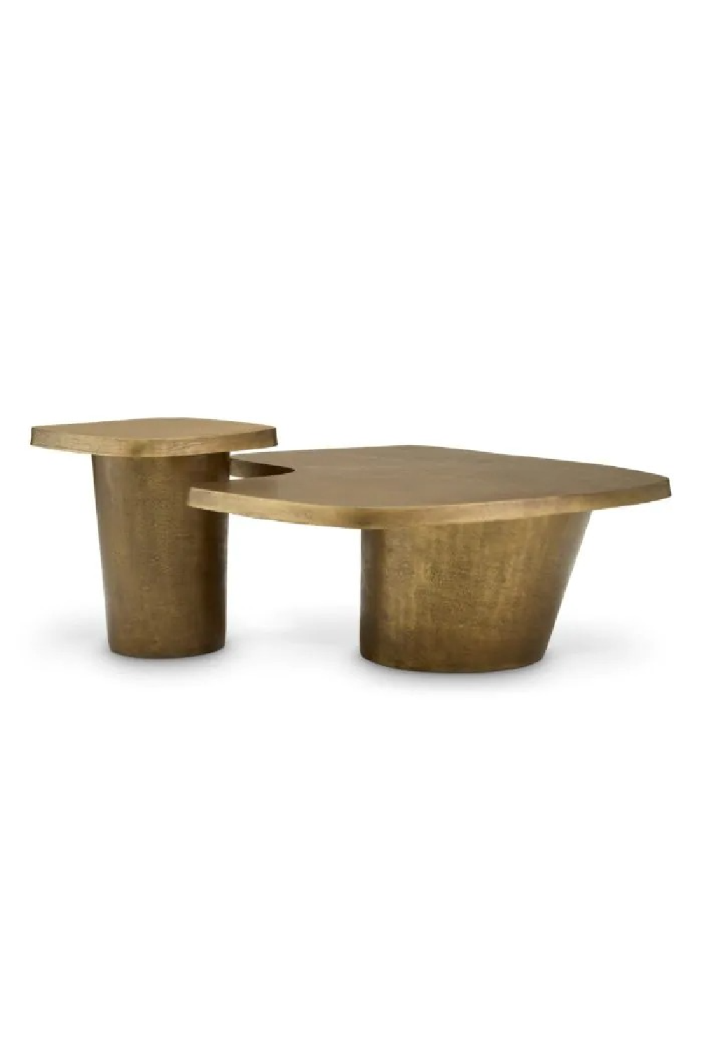 Vintage Brass Coffee Table Set (2) | Eichholtz Pierro | Oroa.com