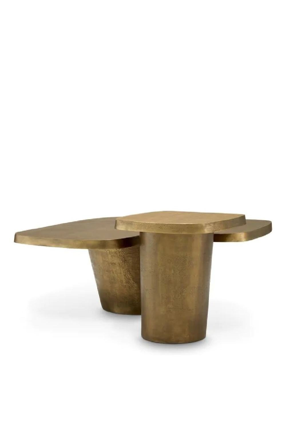 Vintage Brass Coffee Table Set (2) | Eichholtz Pierro | Oroatrade.com