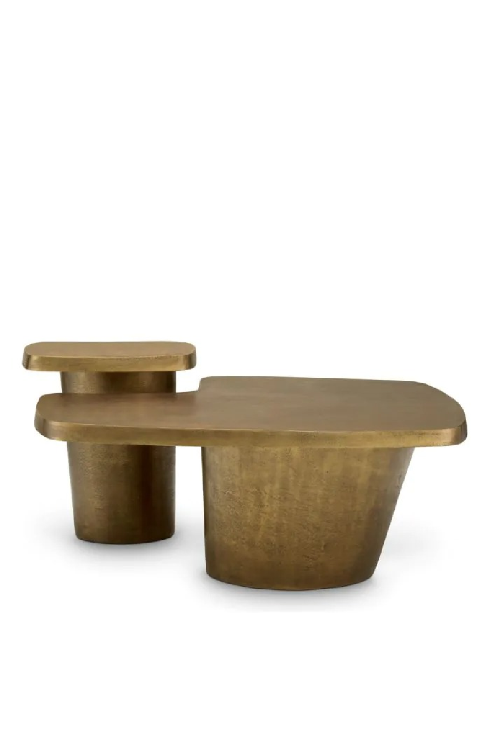 Vintage Brass Coffee Table Set (2) | Eichholtz Pierro | Oroa.com