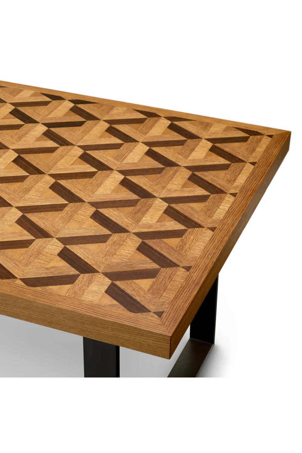 Laser-cut Oak Dining Table S | Eichholtz Rubicon | Oroa.com