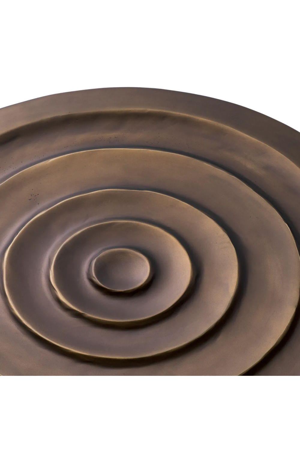 Bronze Finish Round Side Table | Eichholtz Granito | Oroa.com