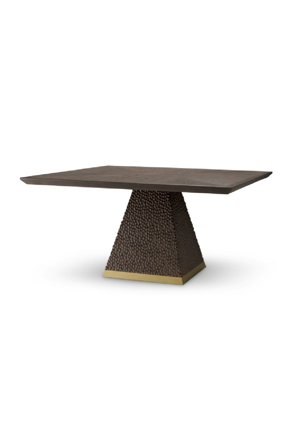 Ebony Oak Square Dining Table | Eichholtz Rexton | Oroa.com