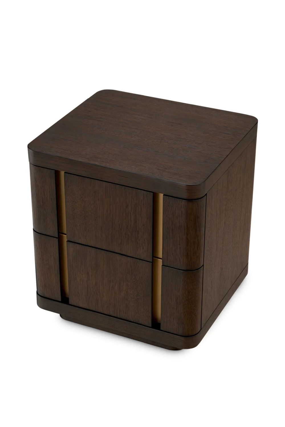 Brown Oak 2-Drawer Nightstand S | Eichholtz Modesto | Oroa.com