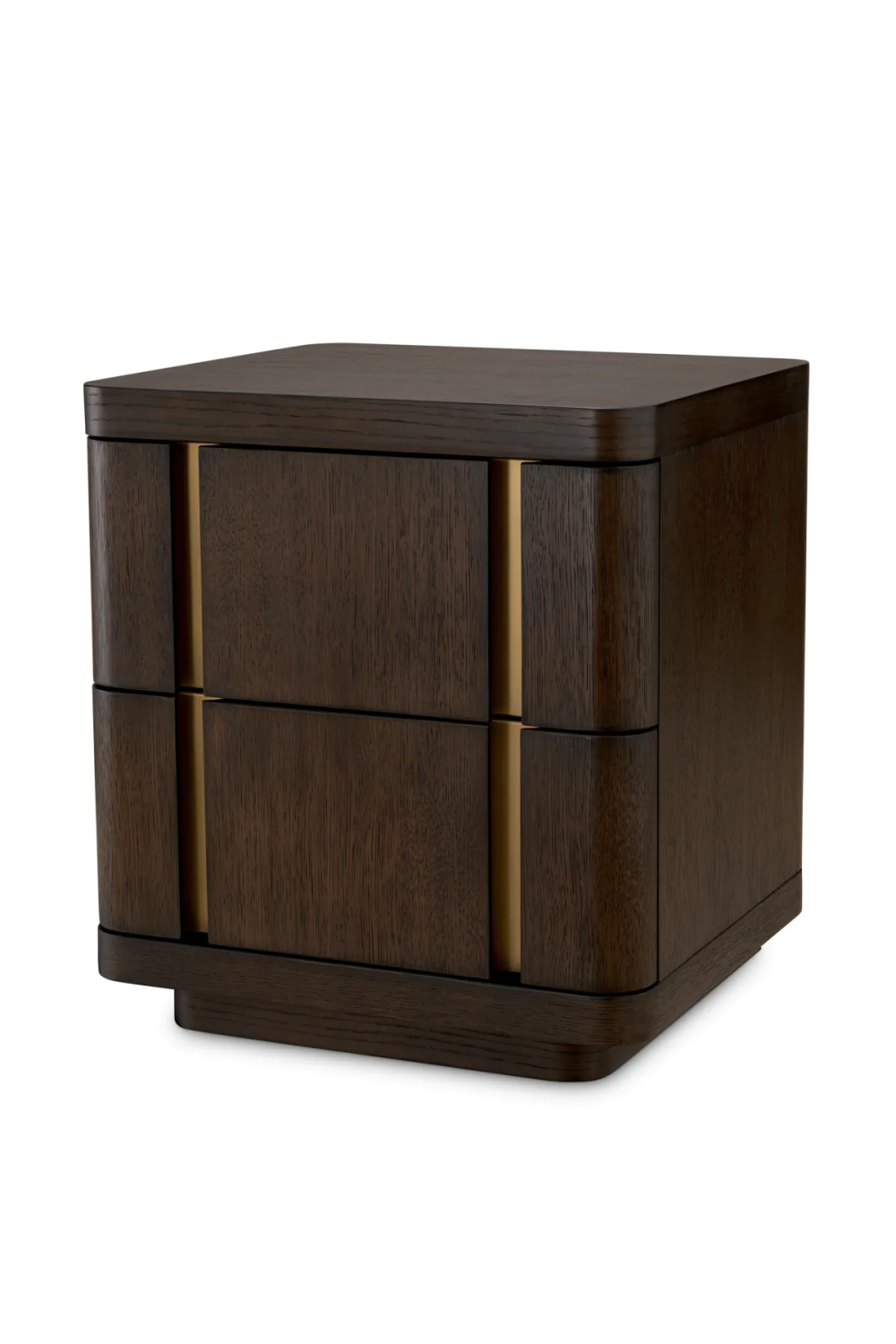 Brown Oak 2-Drawer Nightstand S | Eichholtz Modesto | Oroa.com