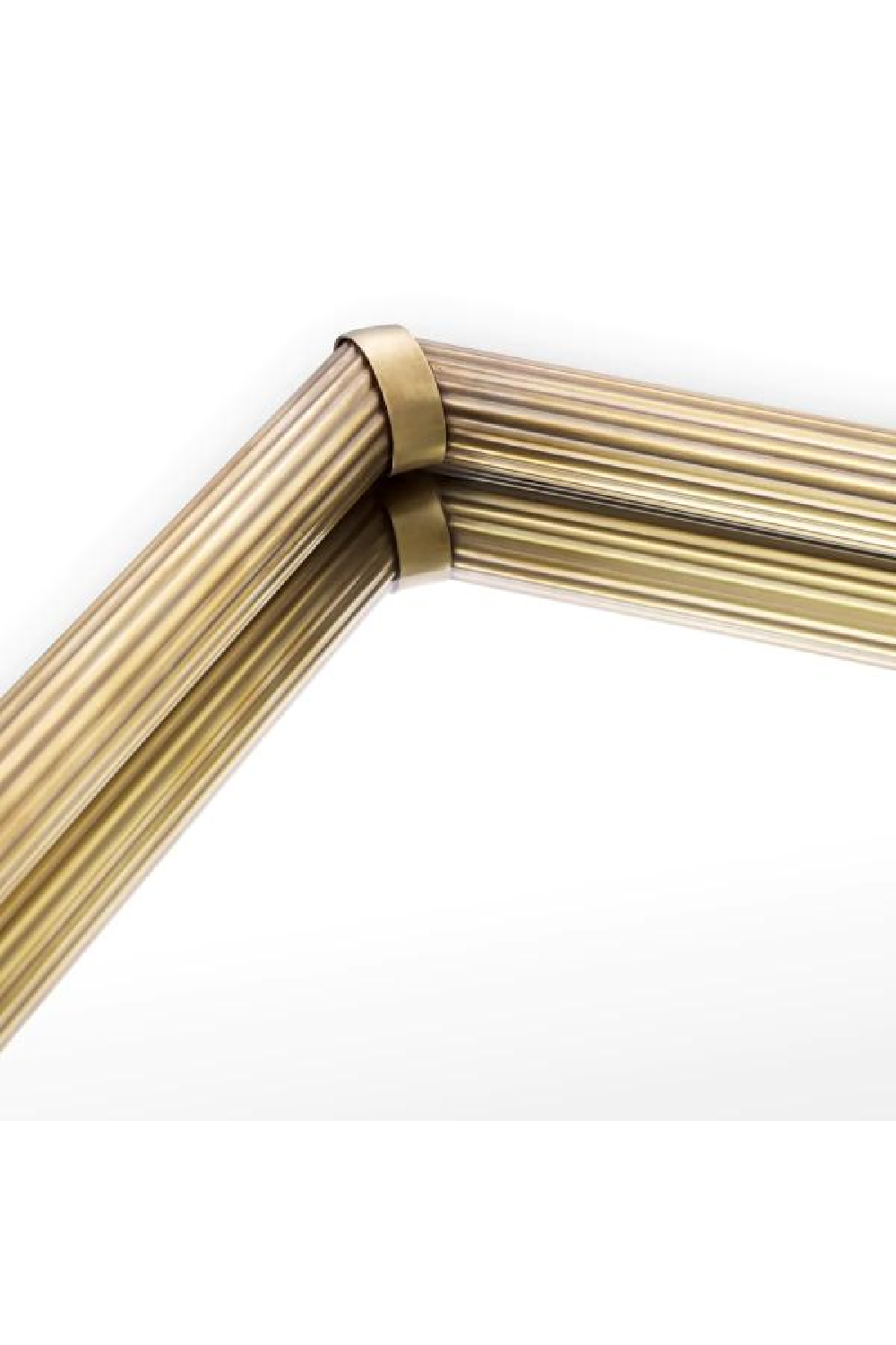 Ribbed Vintage Brass Tray | Eichholtz Lenora | Oroa.com