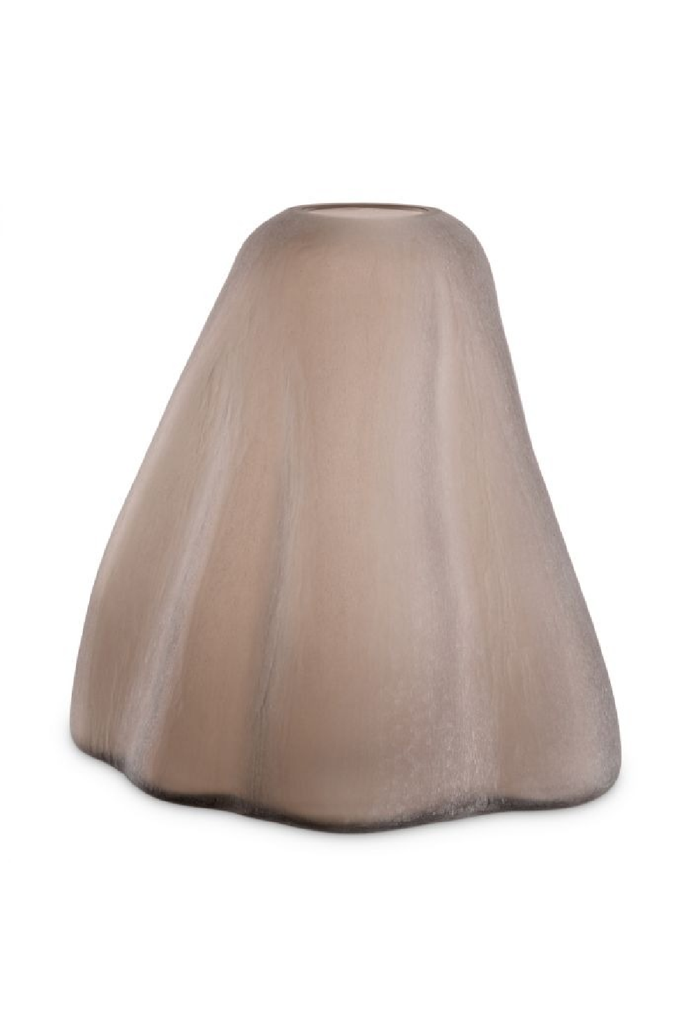 Sand-colored Glass Vase | Eichholtz Trivium | Oroa.com