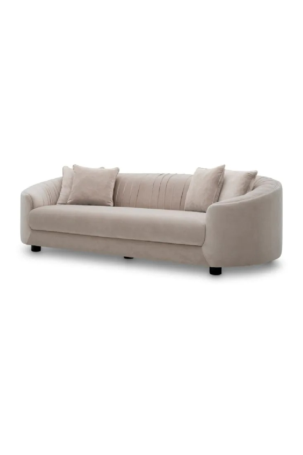 Cream Pleated-Back Sofa | Eichholtz Jameson | Oroa.com