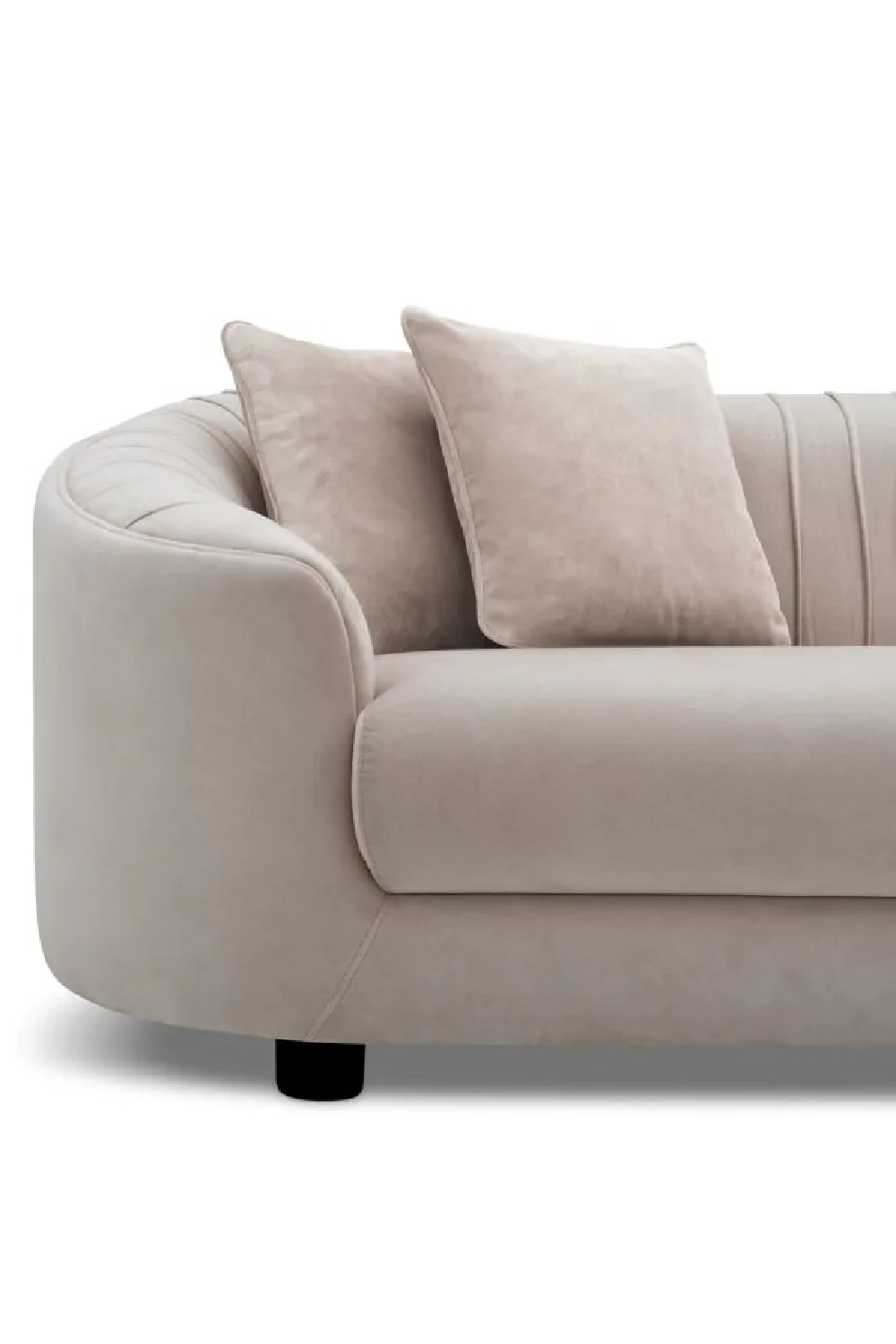 Cream Pleated-Back Sofa | Eichholtz Jameson | Oroa.com