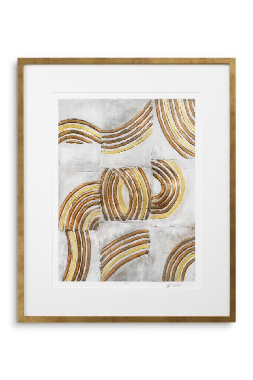 Curved Patterns Art Prints (2) | Eichholtz | Oroa.com