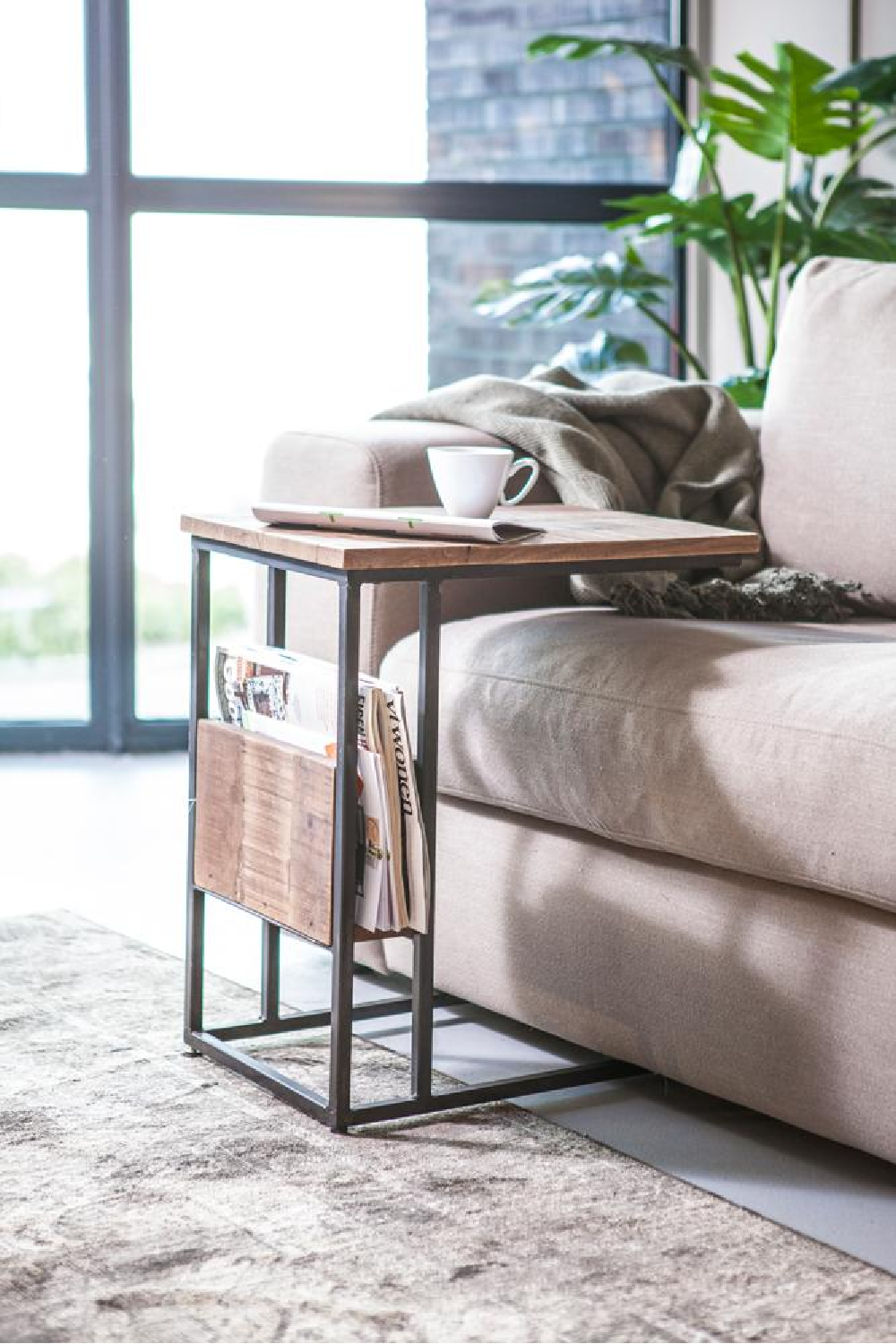 Square Wooden Tray Table | By Boo Pank | Oroa.com