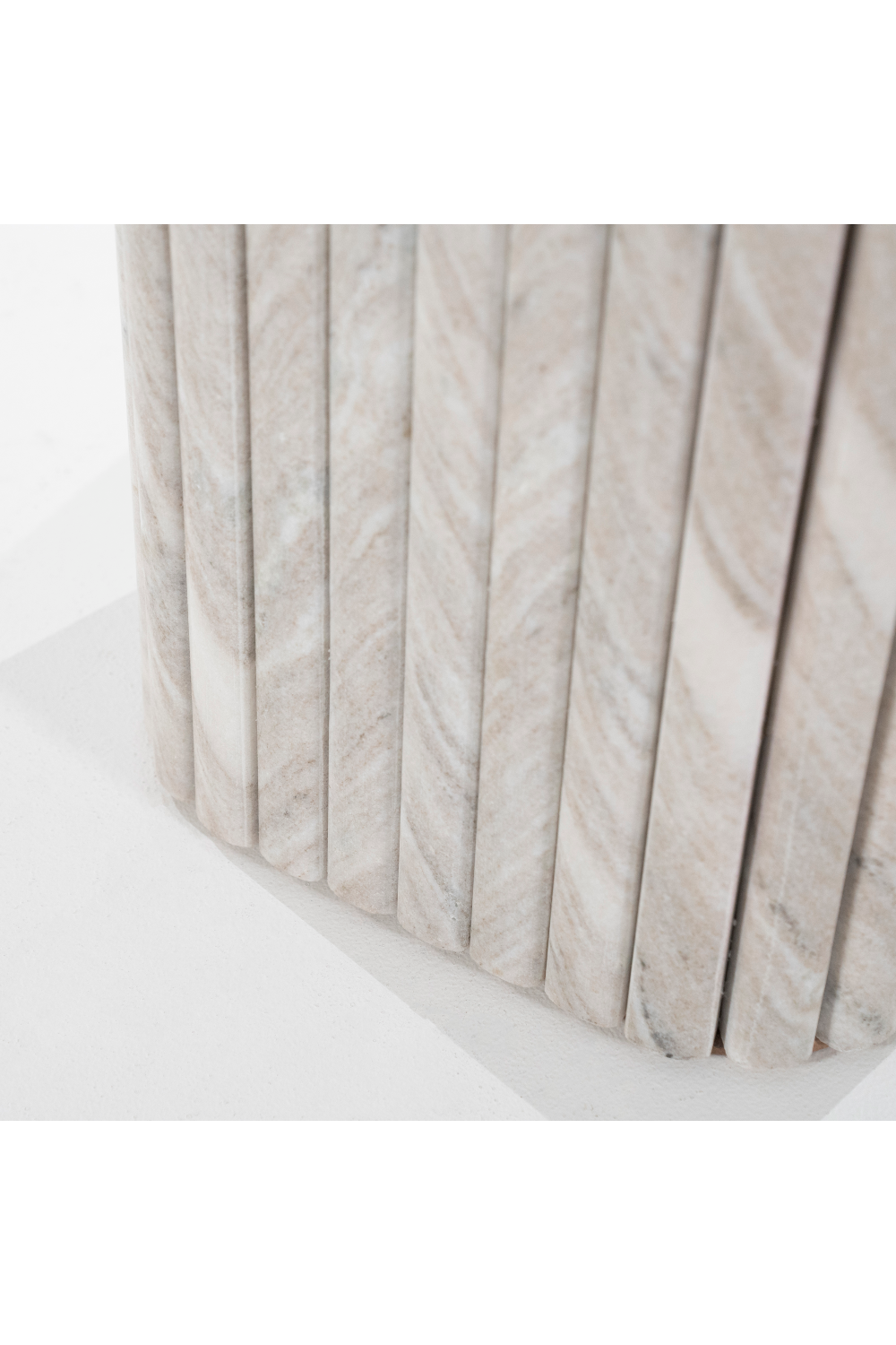 Gray Marble Side Table | By-Boo Dorique | OROA.com