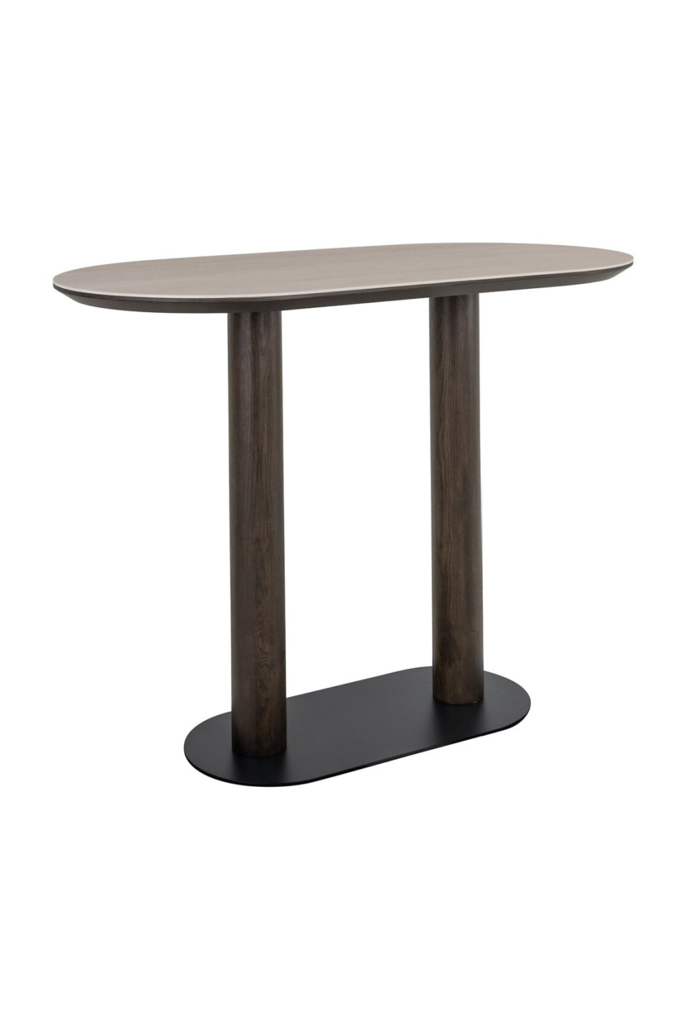 Brown Oak Bar Table | Oroa.com
